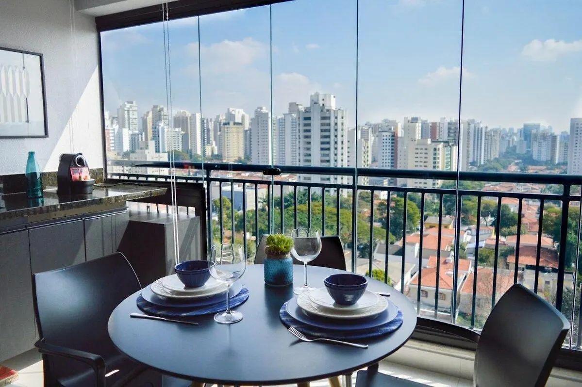 Easy Star - Vista incrível ao lado de CGH com Piscina Aquecida - TS01G Apartamento São Paulo